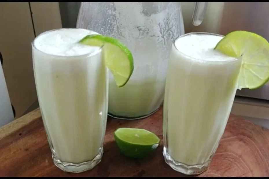 Suco de Limão com Leite Condensado