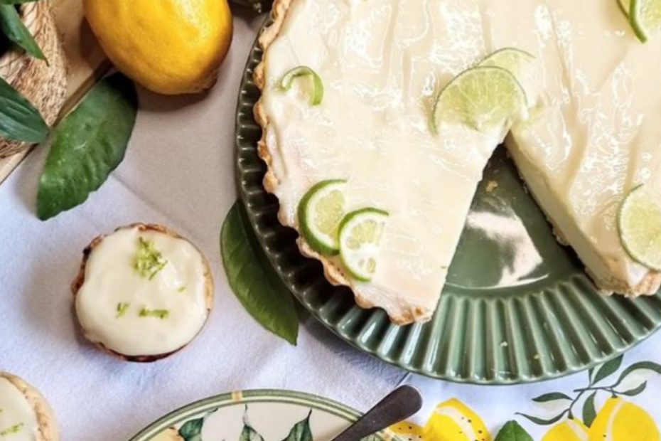 Torta de Limão com Ricota