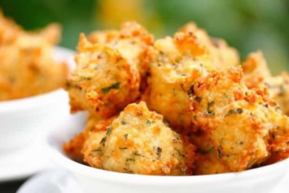 Receita de Bolinho de Arroz