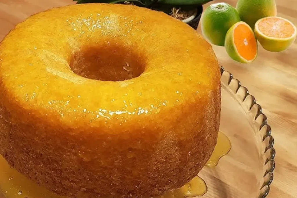 Bolo de Laranja Cremoso