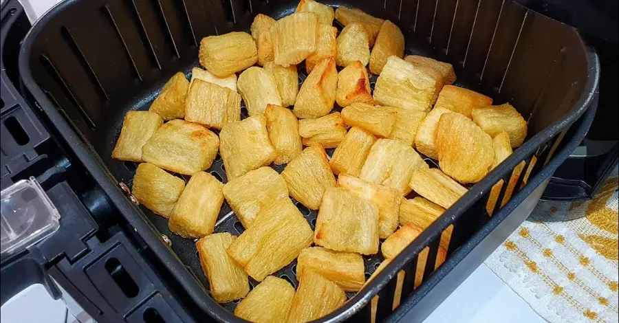 Mandioca Frita na Airfryer