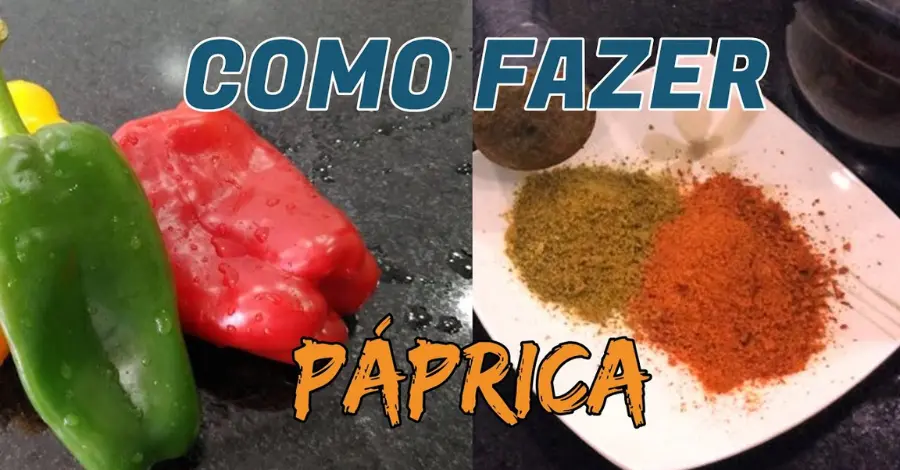 Como Fazer Páprica em Casa