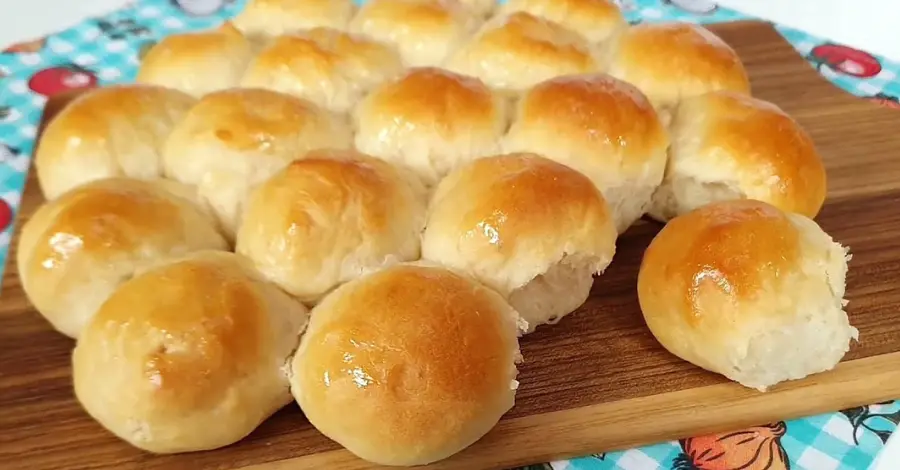 Receita de Pão Bolinha Caseiro