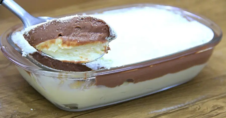 Receita de Pavê Marido Gelado de 3 Camadas